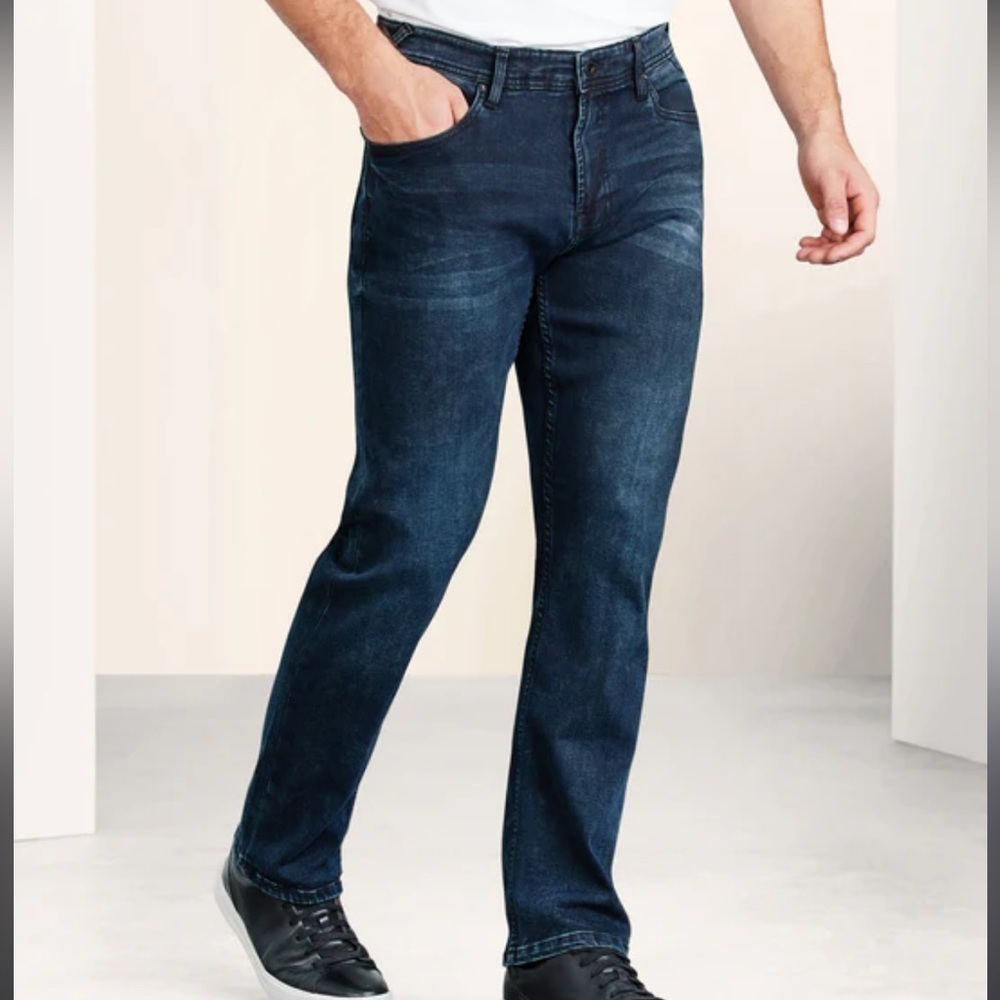 Projek Ram Dark Wash with Faded Details Skinny Jeans